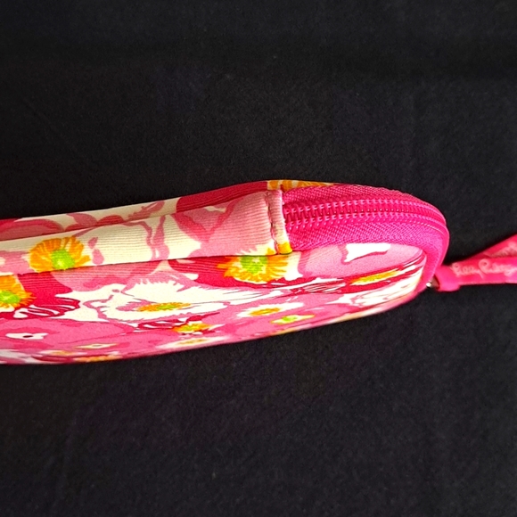 Lilly Pulitzer Pink, White, & Yellow Floral Padded Neoprene Tablet Case - Picture 5 of 8